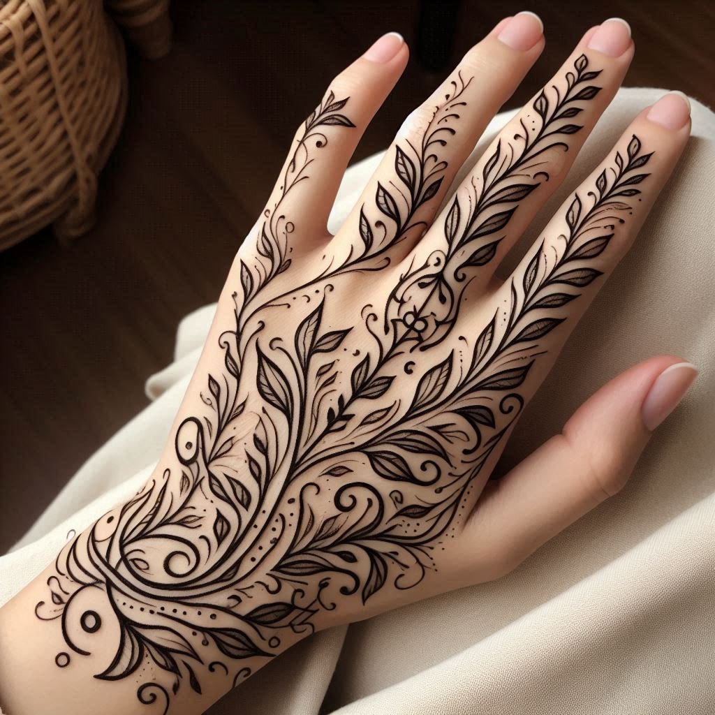 Pakistani Mehndi Design_7