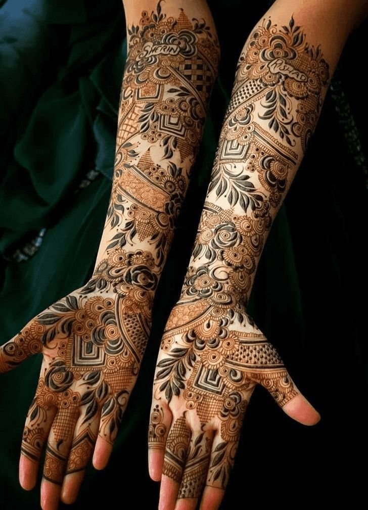 Afghan wedding mehndi ideas