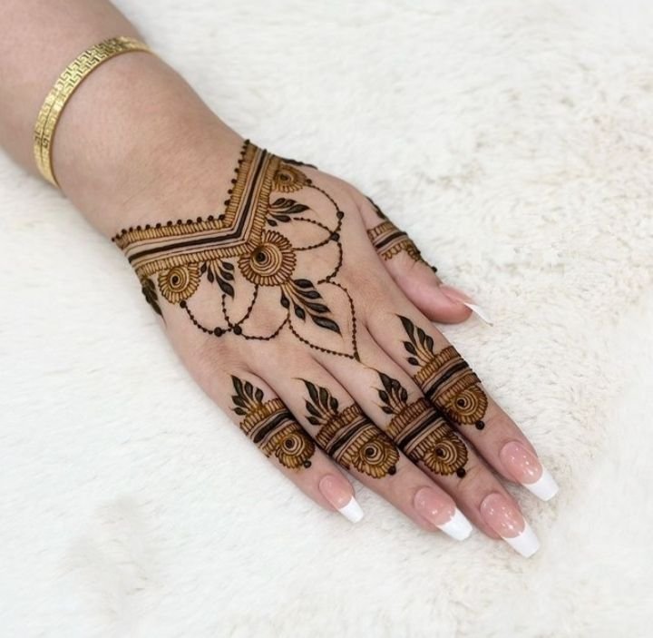 Back Hand Mehndi designs